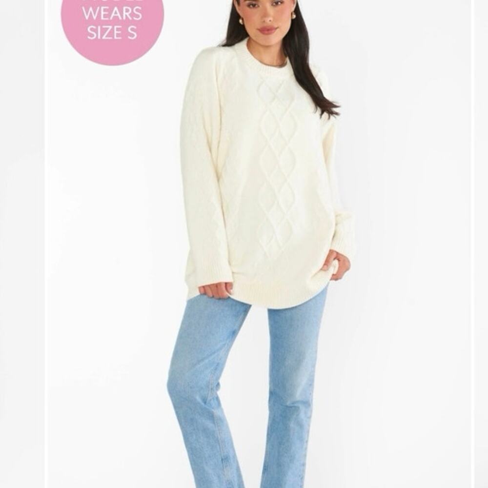 Show Me Your MuMu Cream Sweater